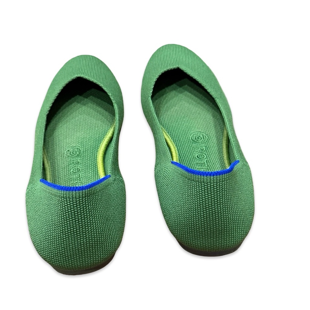 🥿 Rothy’s Women’s The Flat Size‎ 8.5 Green - Picture 8 of 10